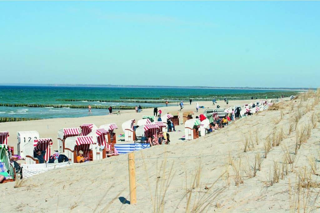Ostsee-Ferienwohnung Uhlnuest Graal-Mueritz Gelbensande Bagian luar foto
