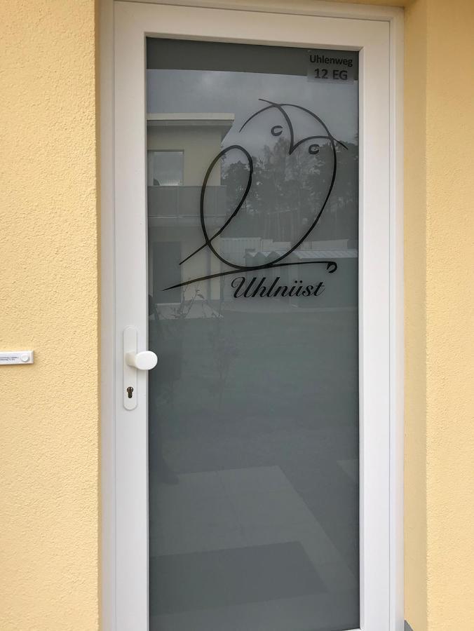 Ostsee-Ferienwohnung Uhlnuest Graal-Mueritz Gelbensande Bagian luar foto