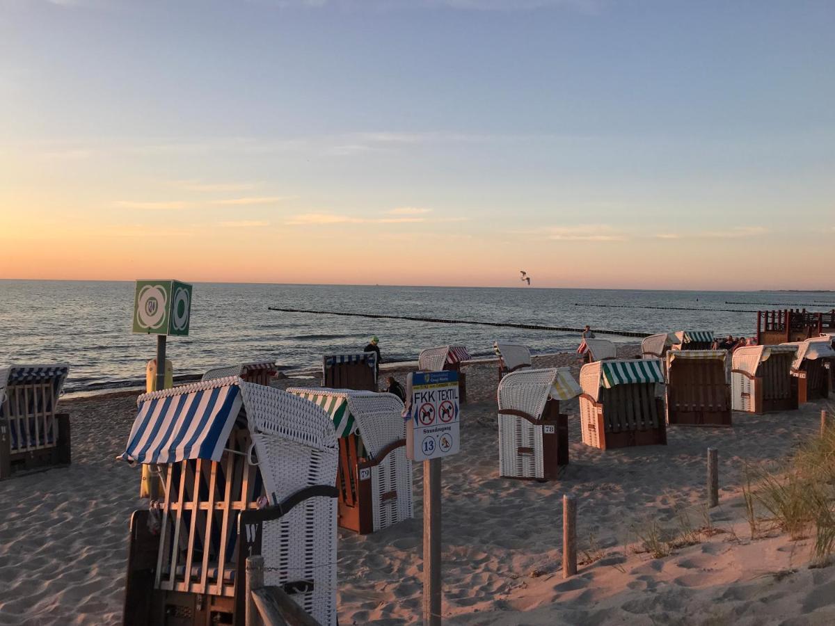 Ostsee-Ferienwohnung Uhlnuest Graal-Mueritz Gelbensande Bagian luar foto